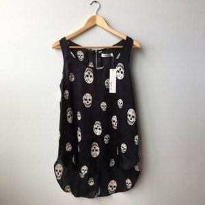 ModCloth Sunny Girl Skull Tank